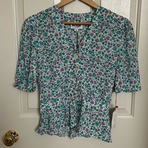 Rouje Floral Blouse Size 36